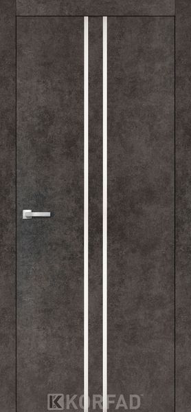 Дверне полотно ALUMINIUM LOFT PLATO ALP-02, 800 х 2000, Лофт бетон, Алюміній 2000000070063 фото